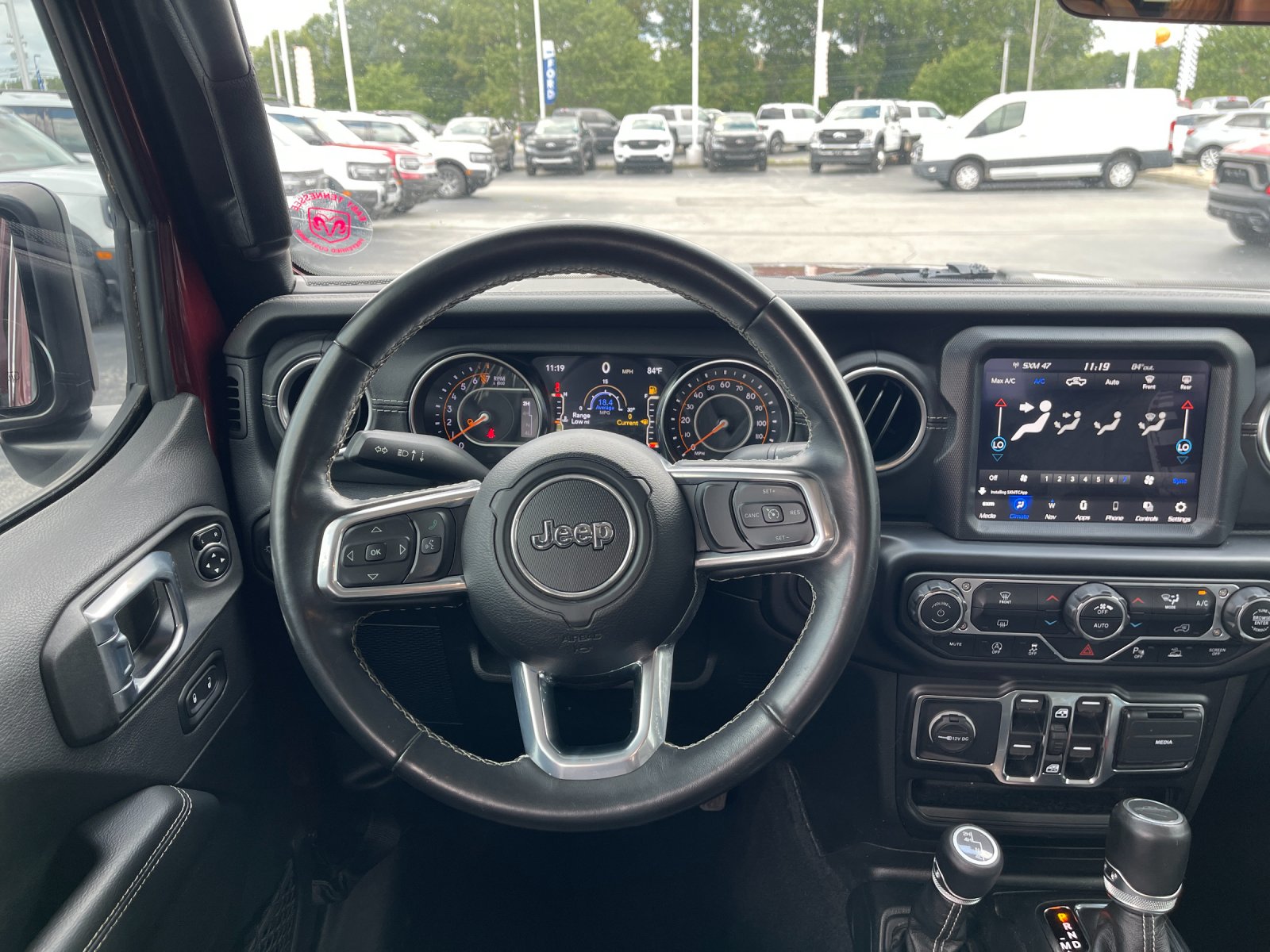 Used 2021 Snazzberry Pearlcoat Jeep Overland image 16