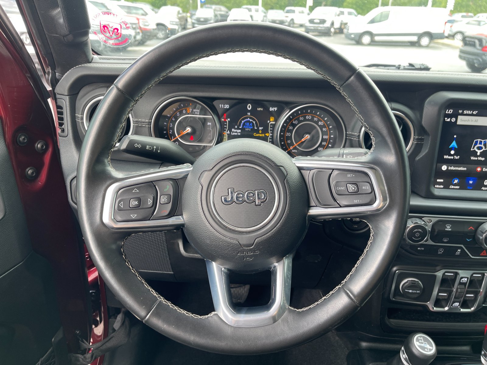 Used 2021 Snazzberry Pearlcoat Jeep Overland image 25