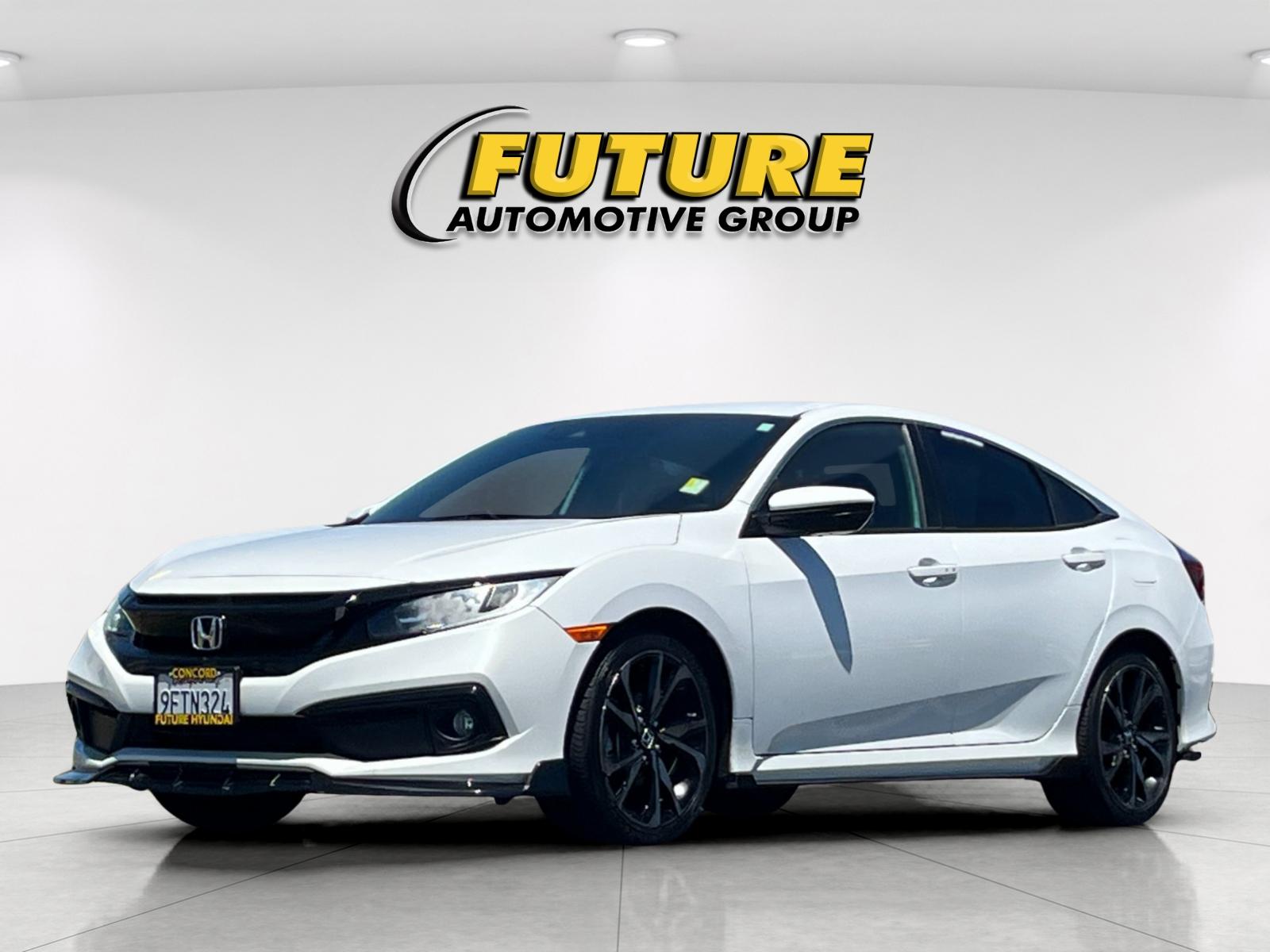 Used 2021 White Honda Sport image 7