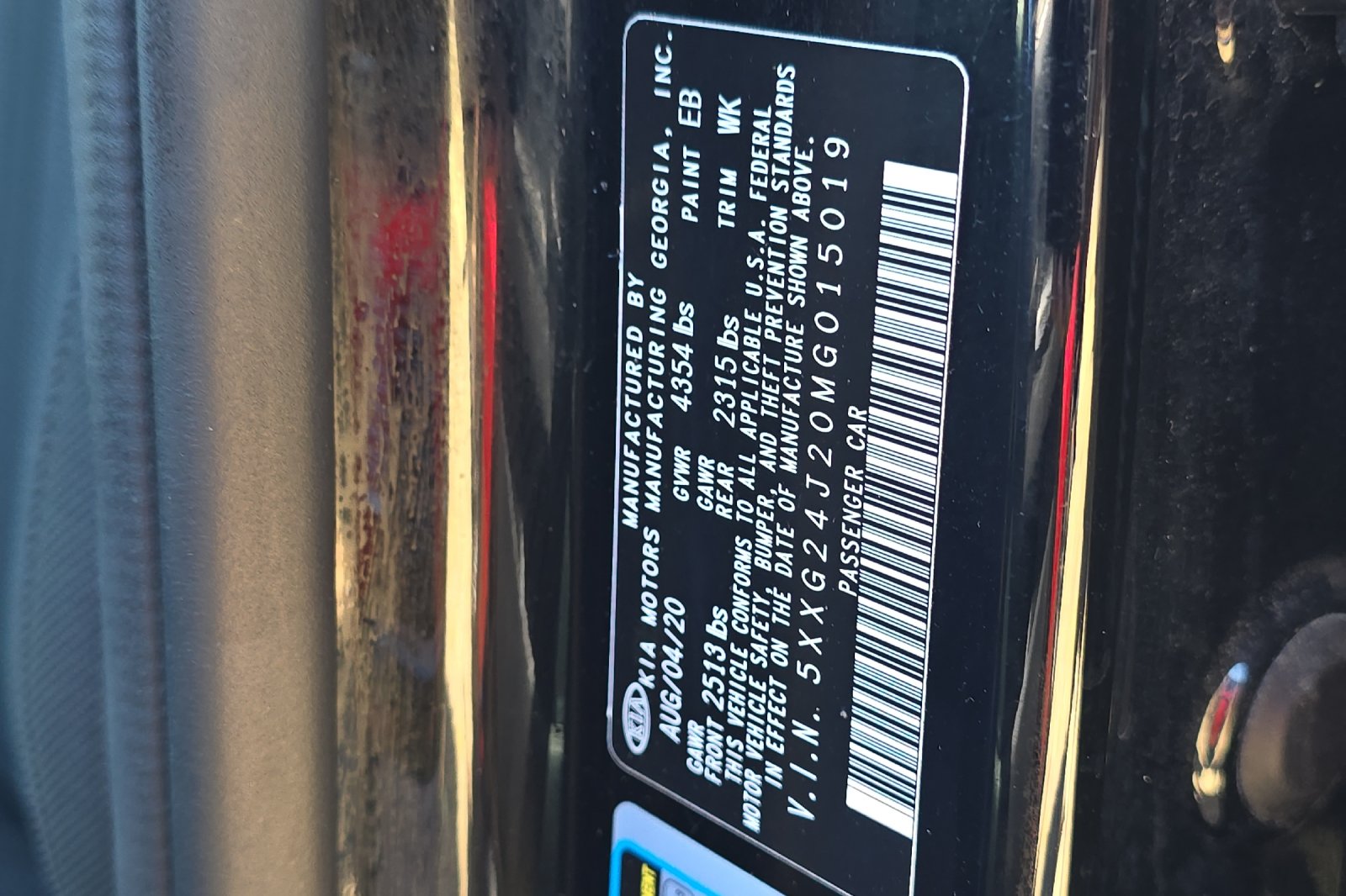 Used 2021 Black Kia LX image 22