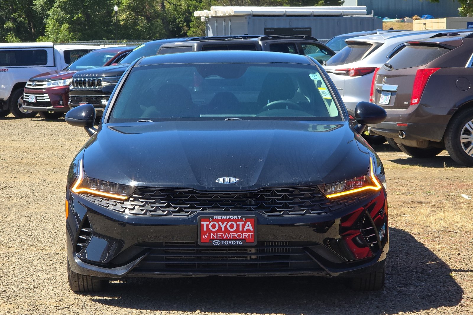Used 2021 Black Kia LX image 6