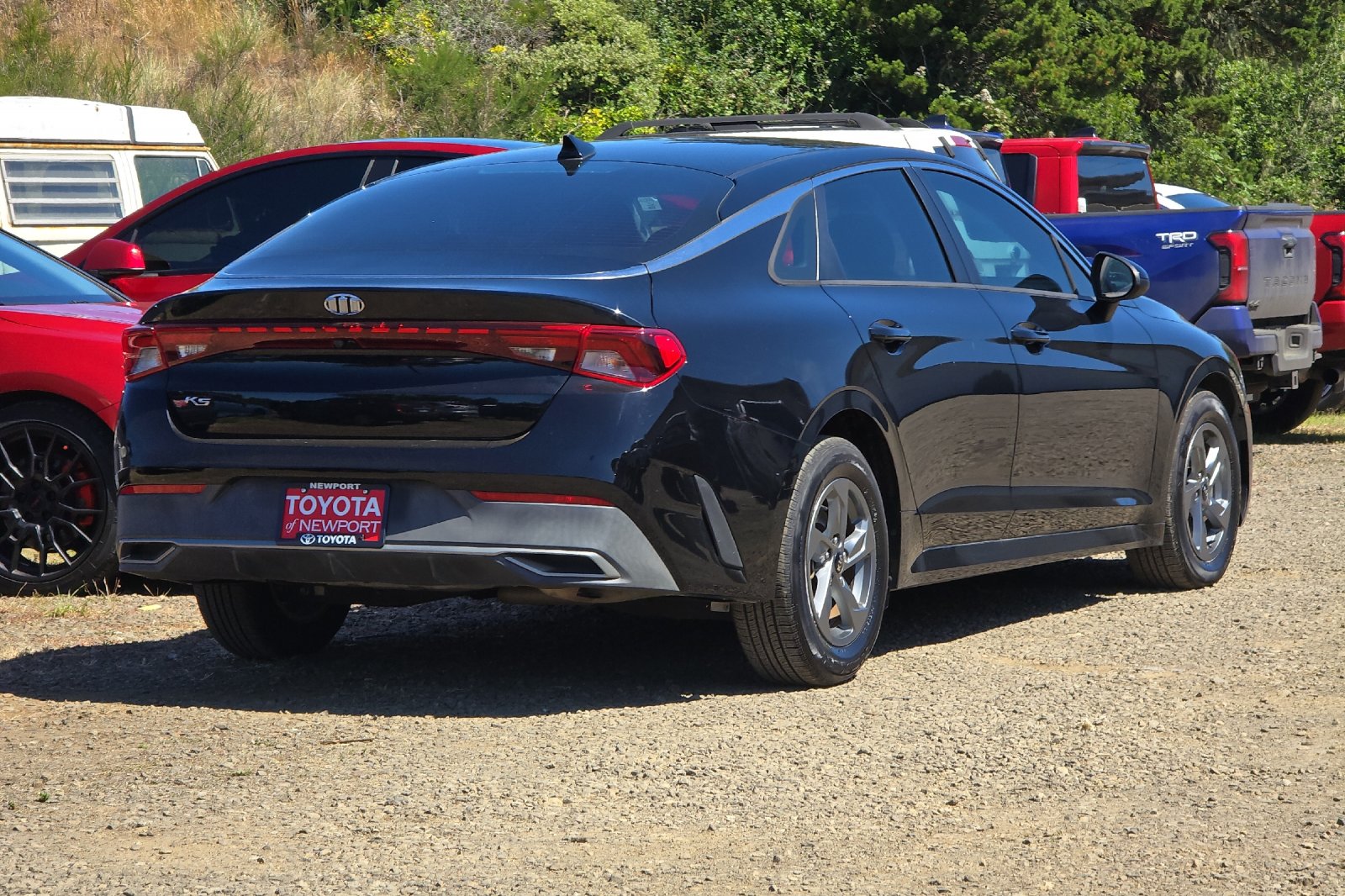 Used 2021 Black Kia LX image 4