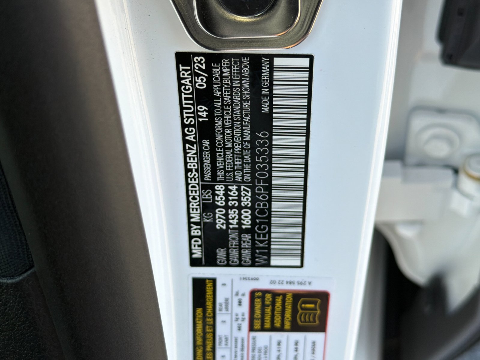 Certified Used 2023 Polar White Mercedes-Benz 350 Sedan 4D Sedan 4MATIC® image 37