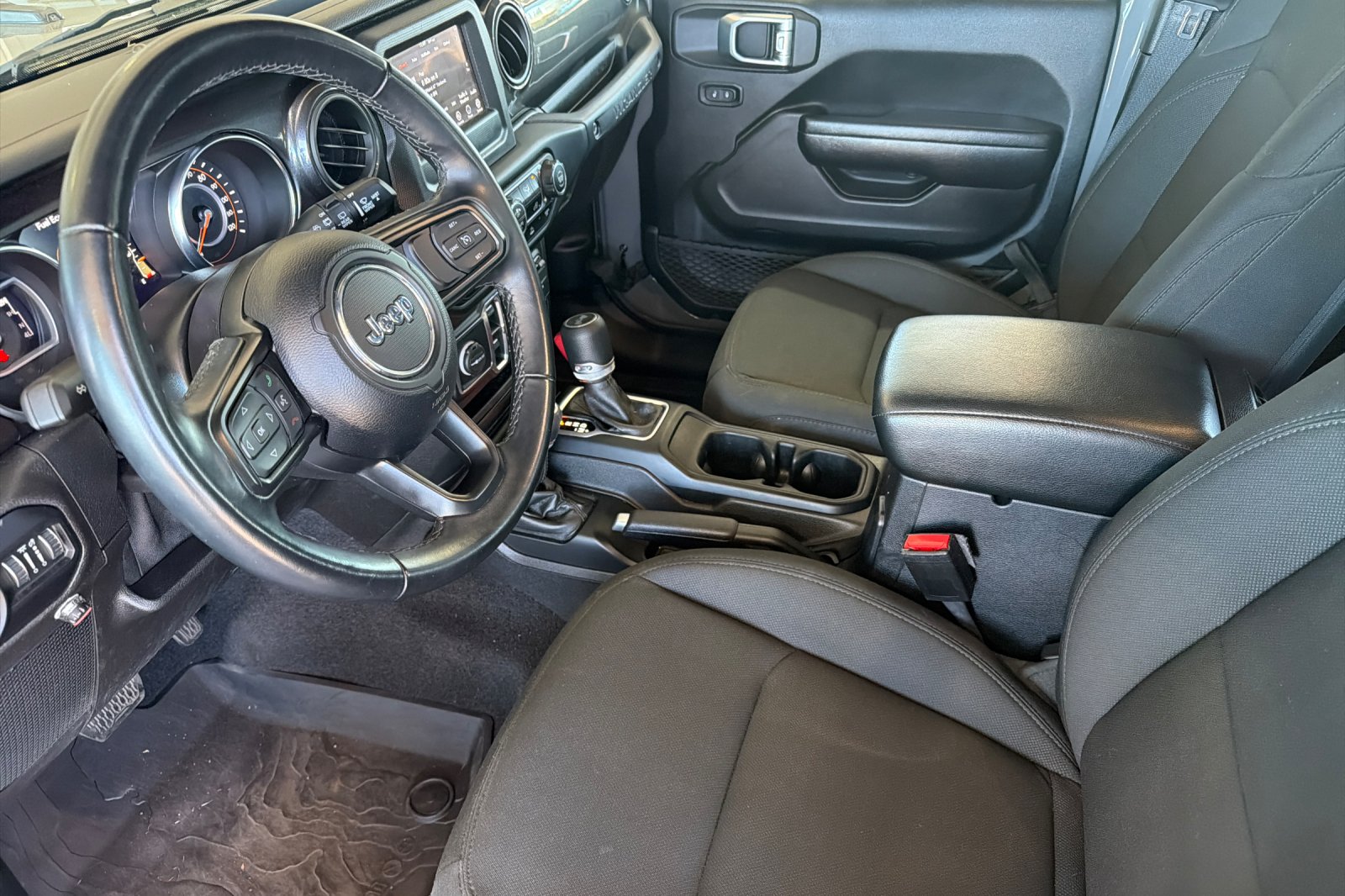 Used 2021 Gray Jeep Unlimited Sport Altitude image 8