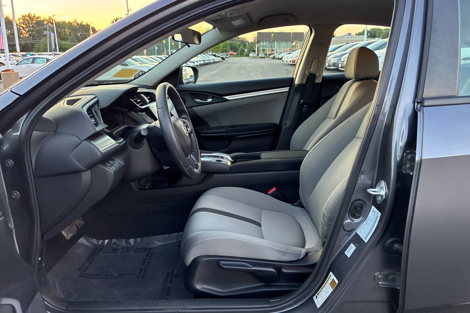 Used 2021 Modern Steel Metallic Honda LX image 11