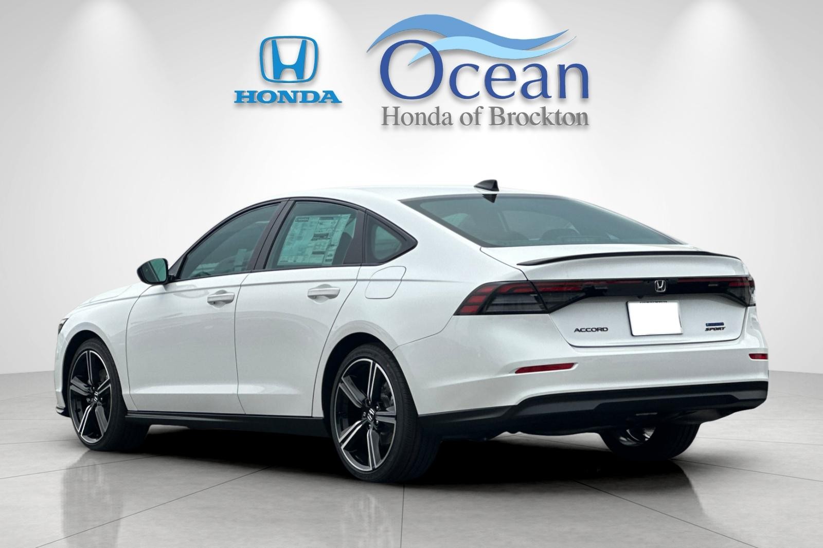 New 2026 Platinum White Pearl Honda Sport image 3