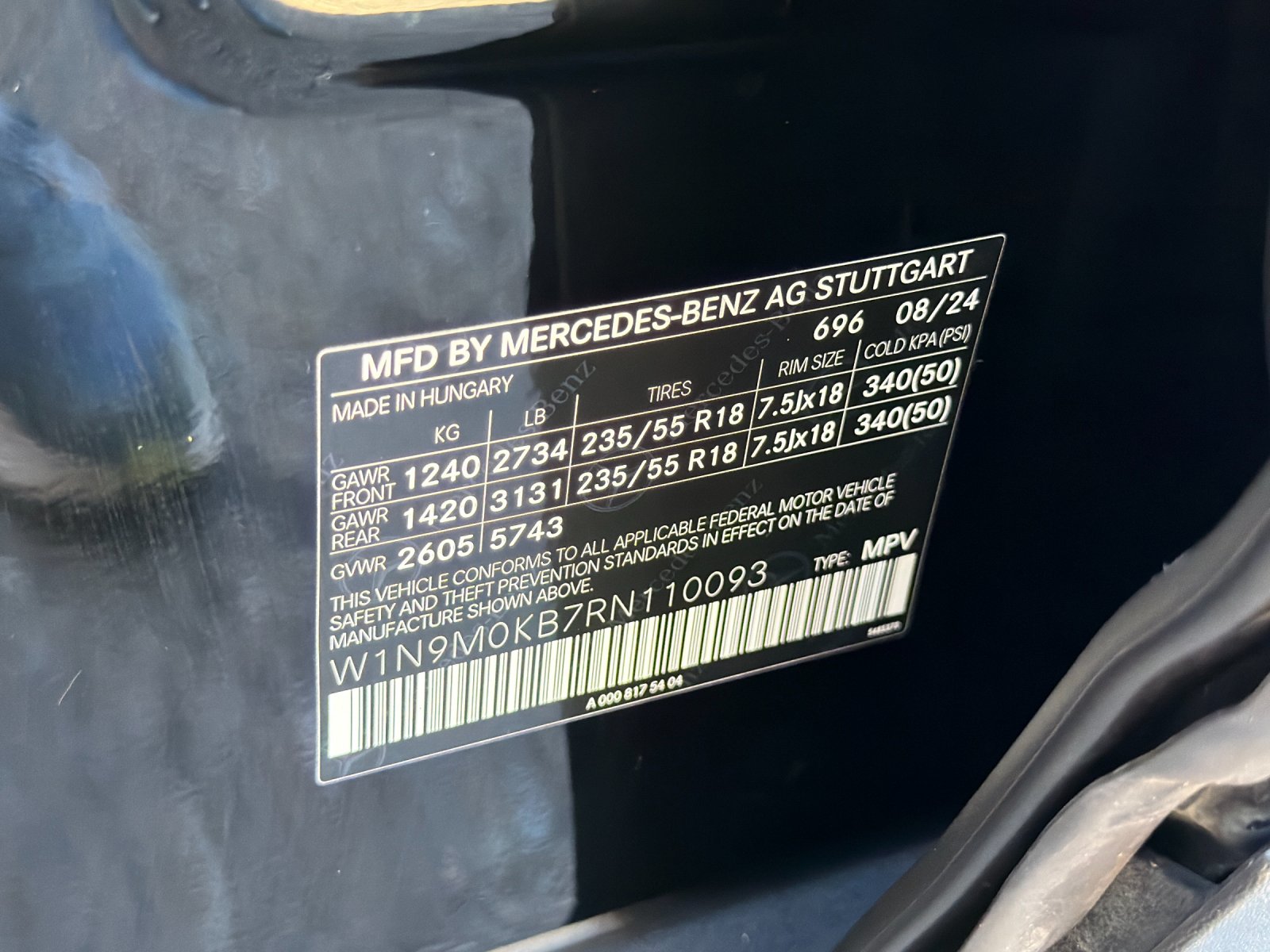 Certified Used 2024 Night Black Mercedes-Benz 300 4D Sport Utility 4MATIC® image 35