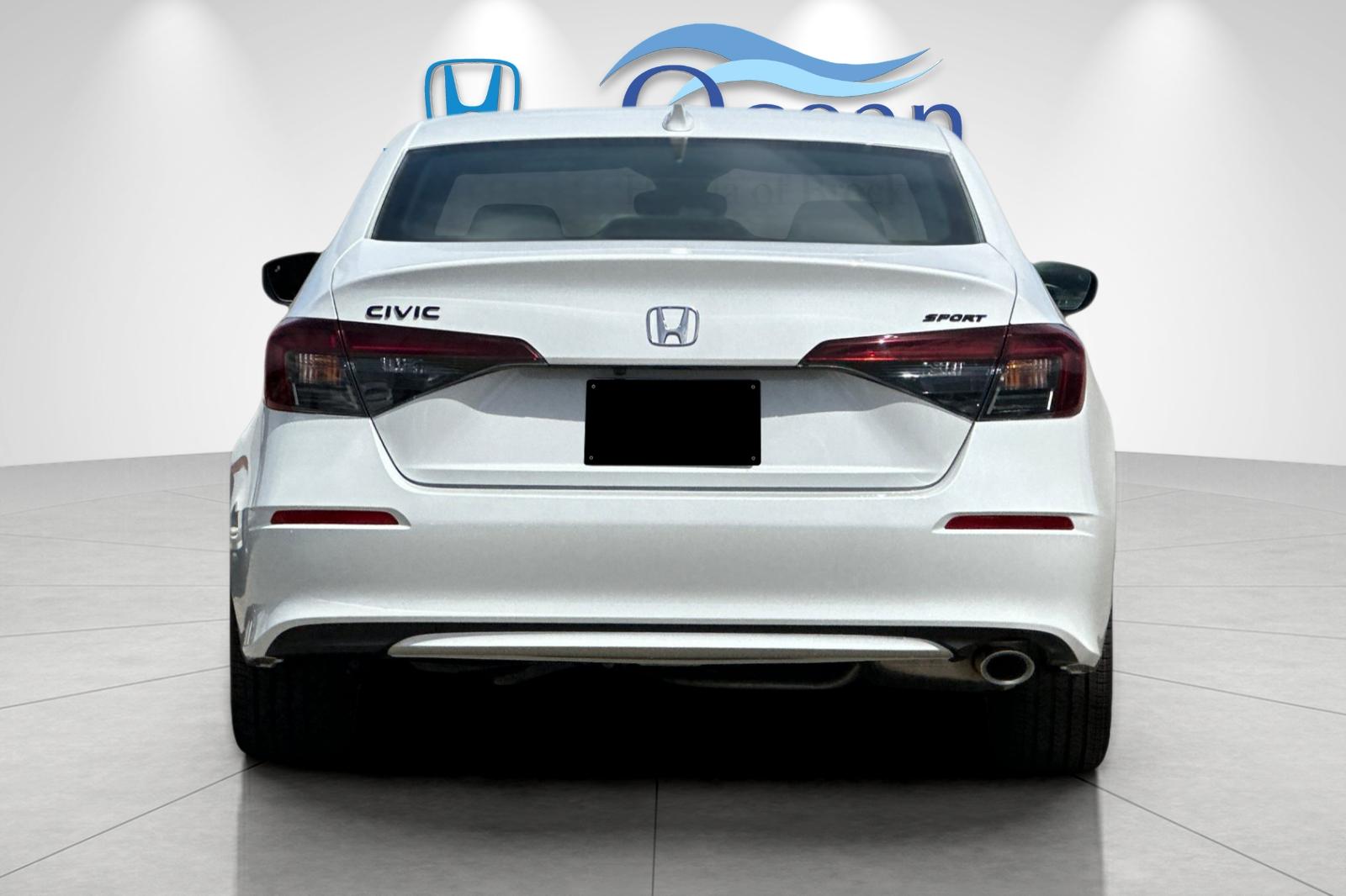 New 2026 Platinum White Pearl Honda Sport image 4