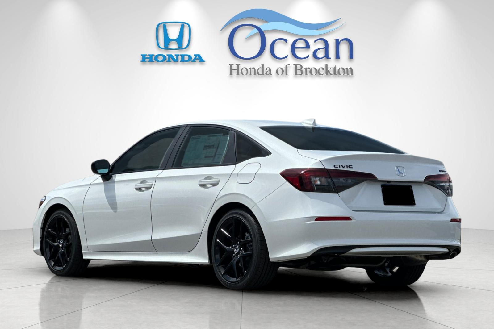 New 2026 Platinum White Pearl Honda Sport image 3