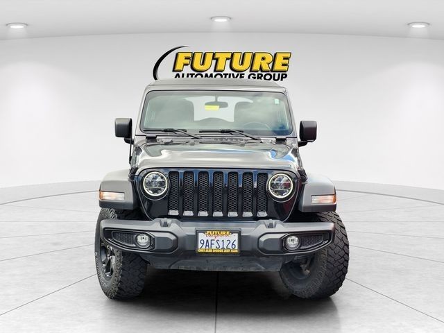 Used 2021 Gray Jeep Unlimited Willys image 4