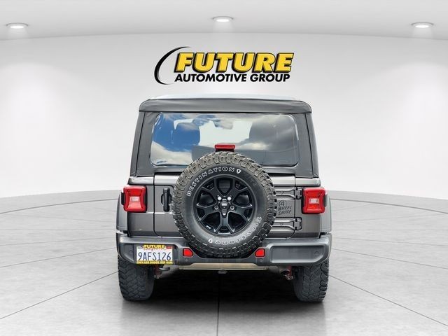 Used 2021 Gray Jeep Unlimited Willys image 5