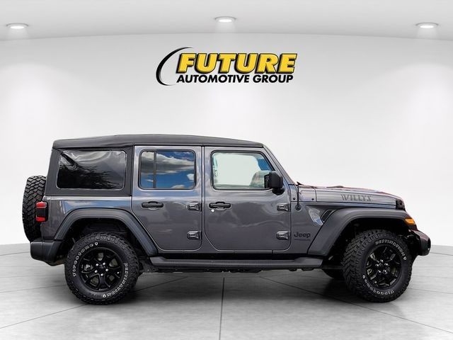 Used 2021 Gray Jeep Unlimited Willys image 9