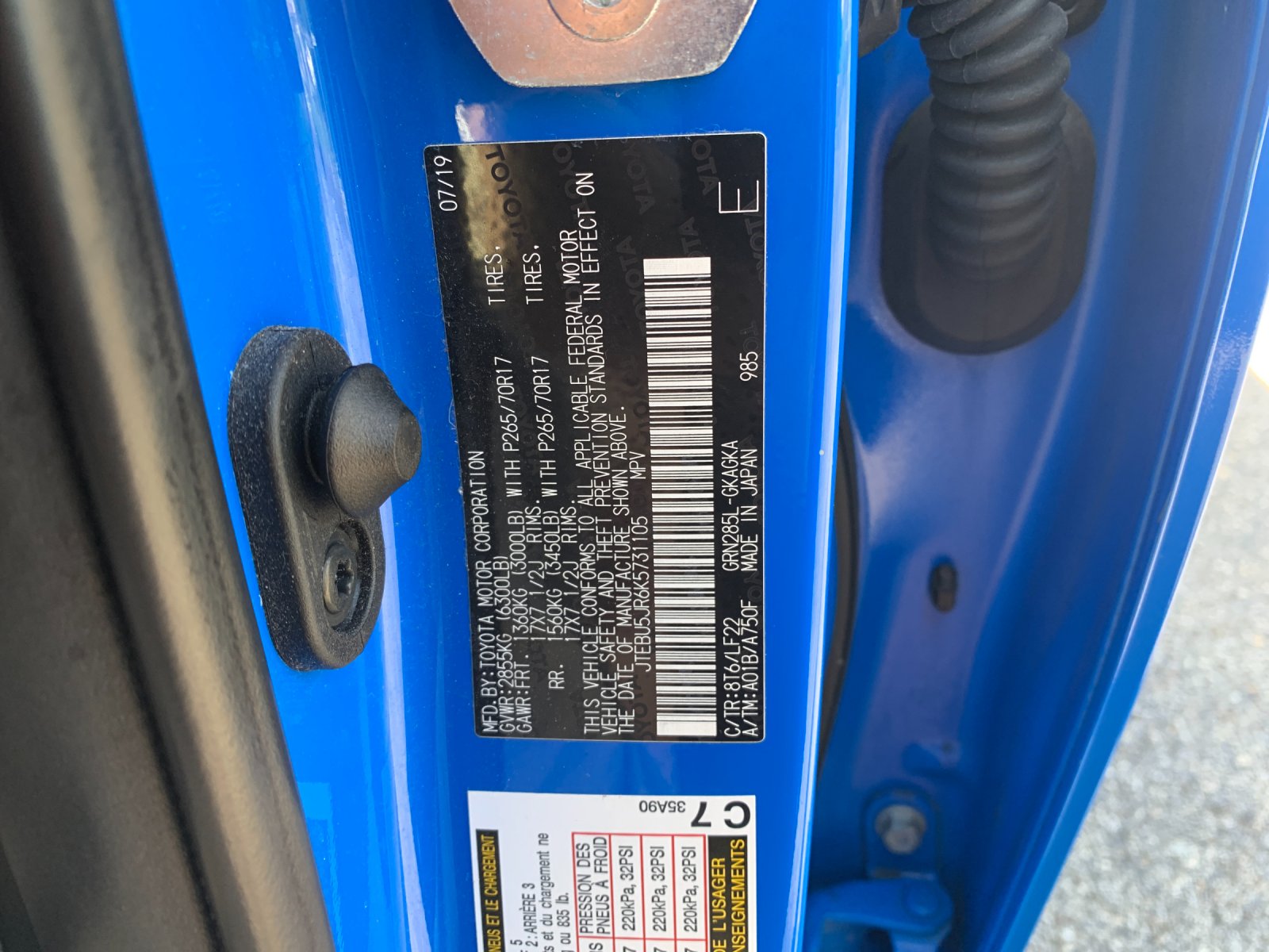 Used 2019 Blue Toyota TRD Pro image 36