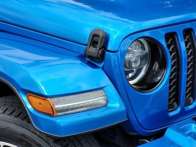 Used 2022 Blue Jeep Unlimited Sahara 4xe image 11
