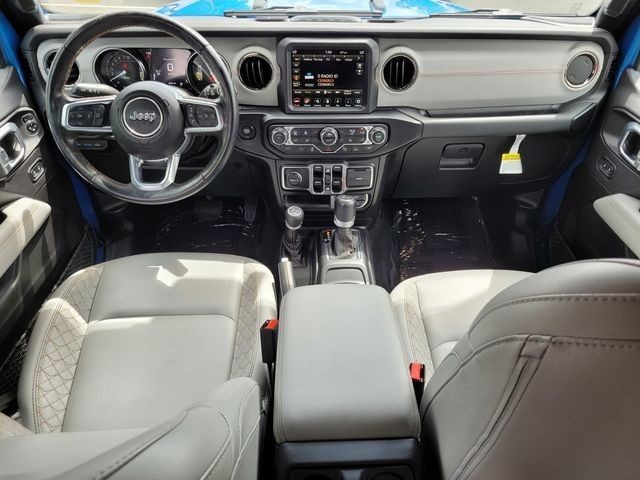 Used 2022 Blue Jeep Unlimited Sahara 4xe image 13