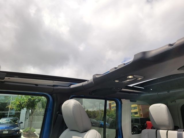 Used 2022 Blue Jeep Unlimited Sahara 4xe image 19