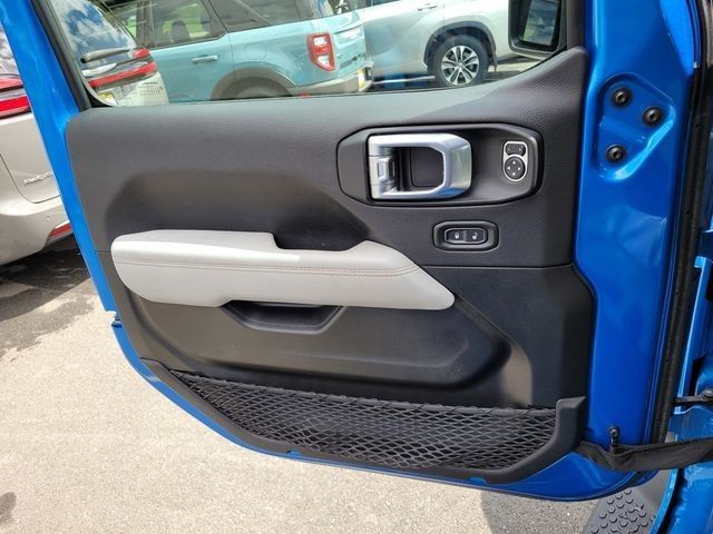 Used 2022 Blue Jeep Unlimited Sahara 4xe image 26