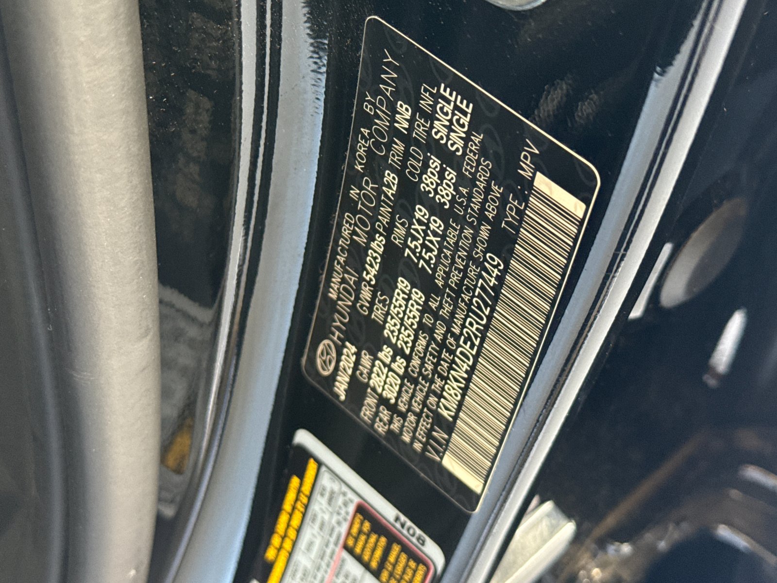 Used 2024 Black Hyundai SEL image 29