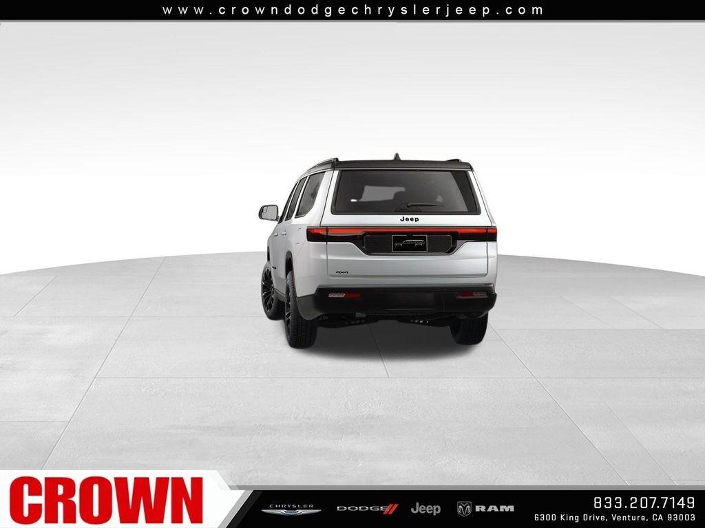 New 2026 Bright White Clear-Coat Exterior Paint Jeep Summit Obsidian image 11