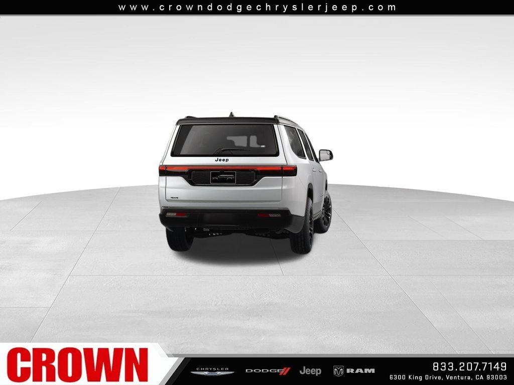 New 2026 Bright White Clear-Coat Exterior Paint Jeep Summit Obsidian image 12