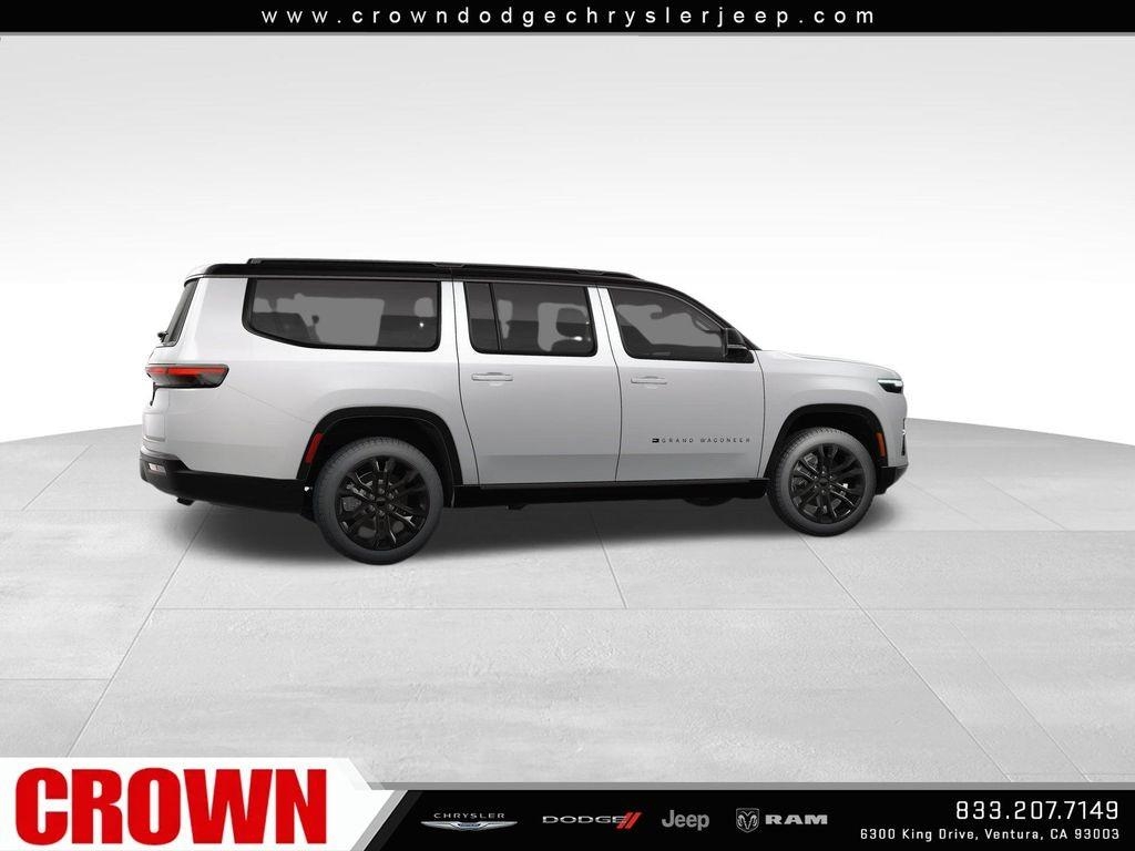 New 2026 Bright White Clear-Coat Exterior Paint Jeep Summit Obsidian image 13