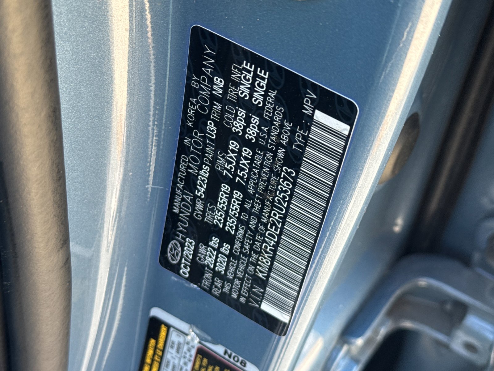 Used 2024 Blue Hyundai Limited image 25
