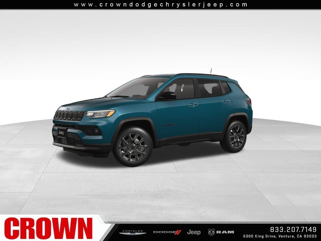 New 2026 Fathom Blue Pearl-Coat Exterior Paint Jeep Latitude image 2