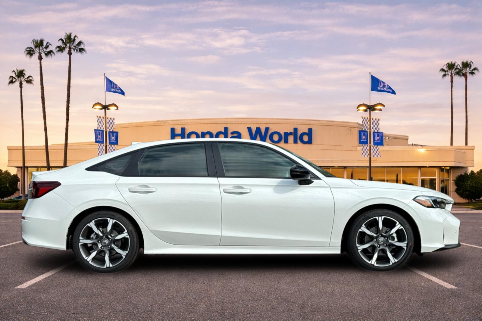 New 2026 Platinum White Pearl Honda Sport image 3