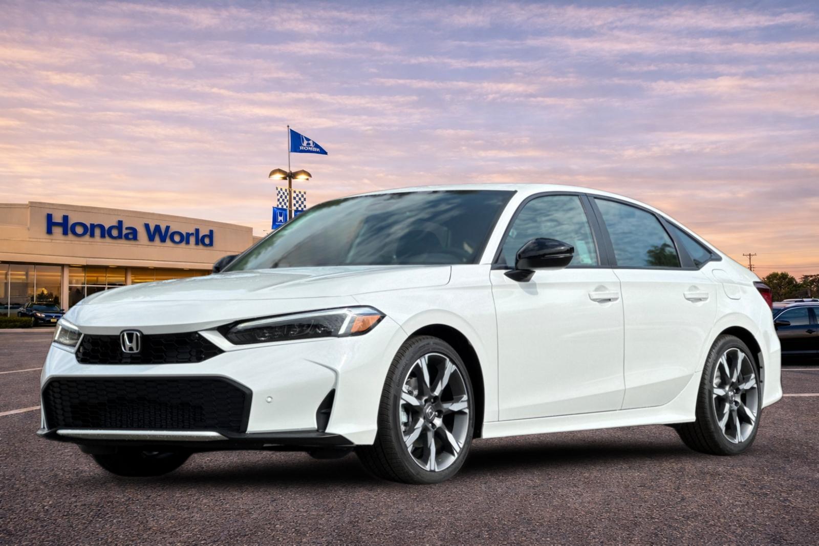 New 2026 Platinum White Pearl Honda Sport image 8
