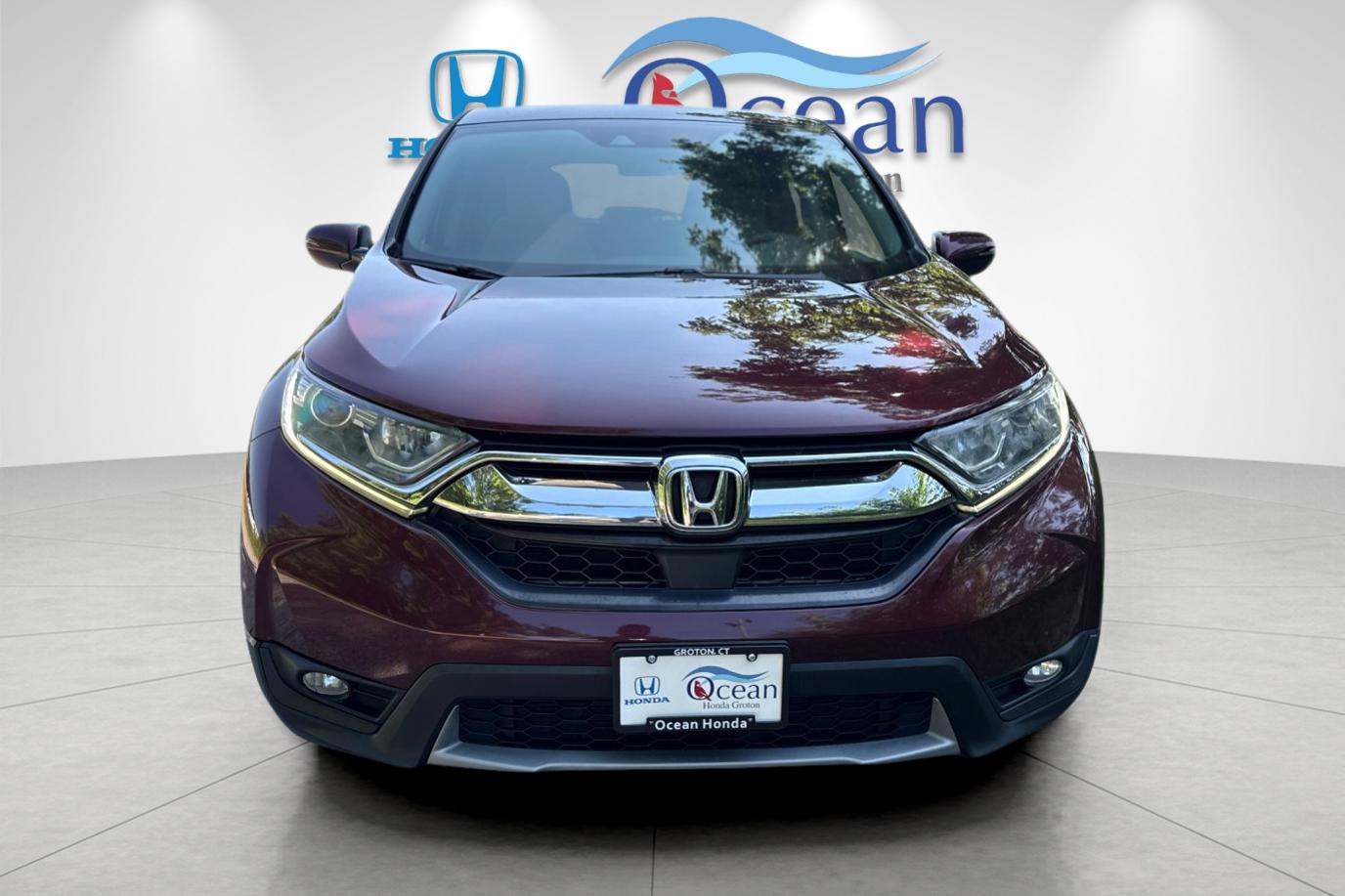 Used 2017 Basque Red Pearl II Honda EX image 8