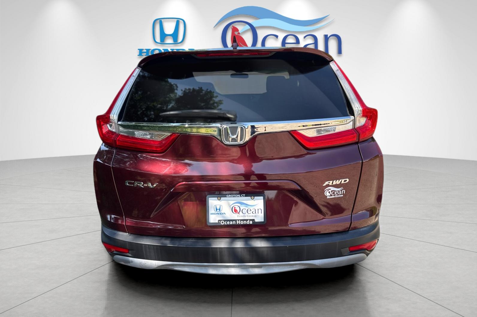 Used 2017 Basque Red Pearl II Honda EX image 4