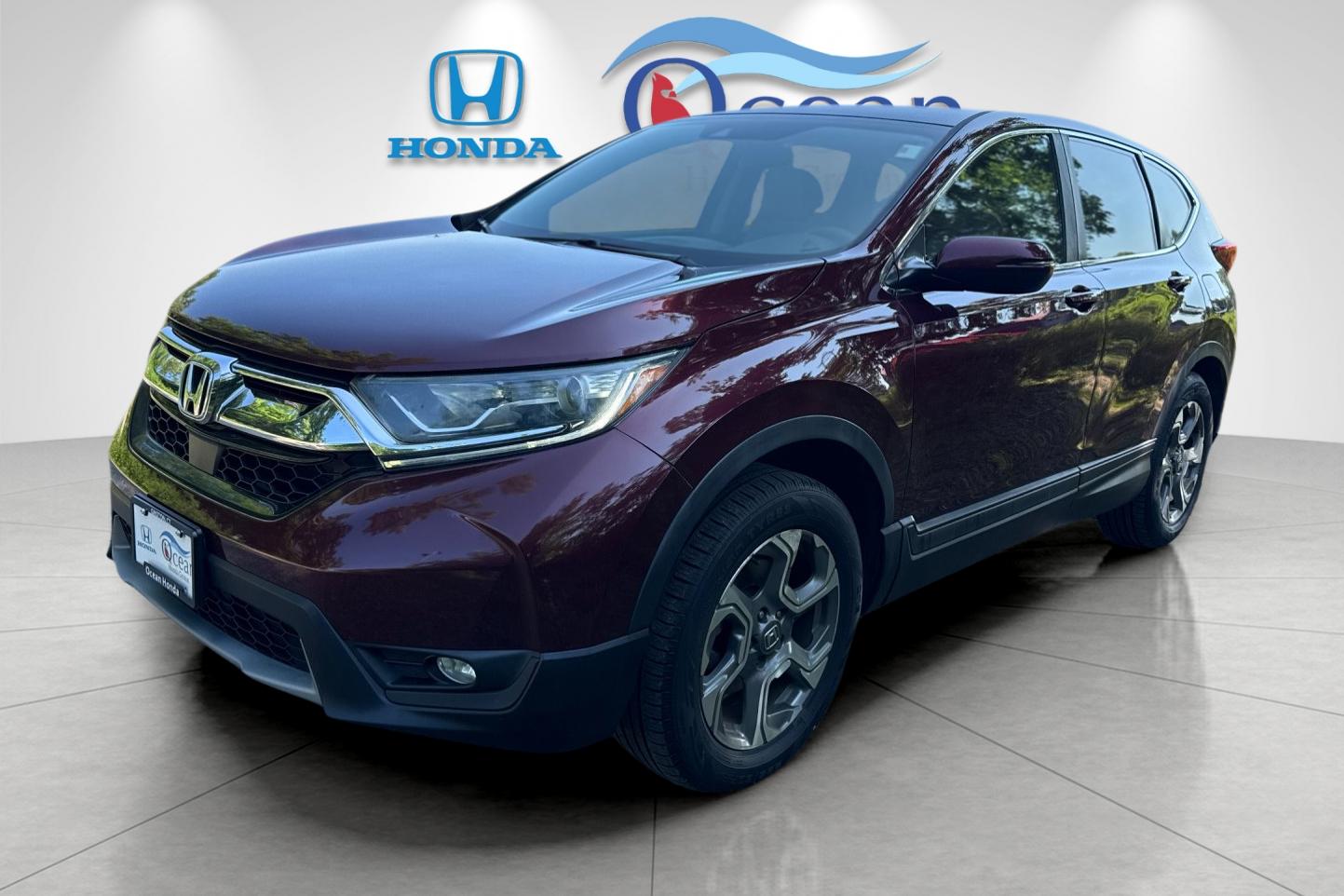 Used 2017 Basque Red Pearl II Honda EX image 7