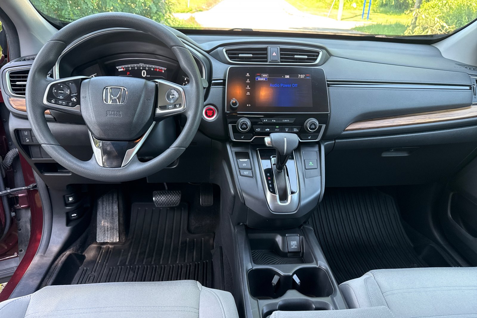 Used 2017 Basque Red Pearl II Honda EX image 13