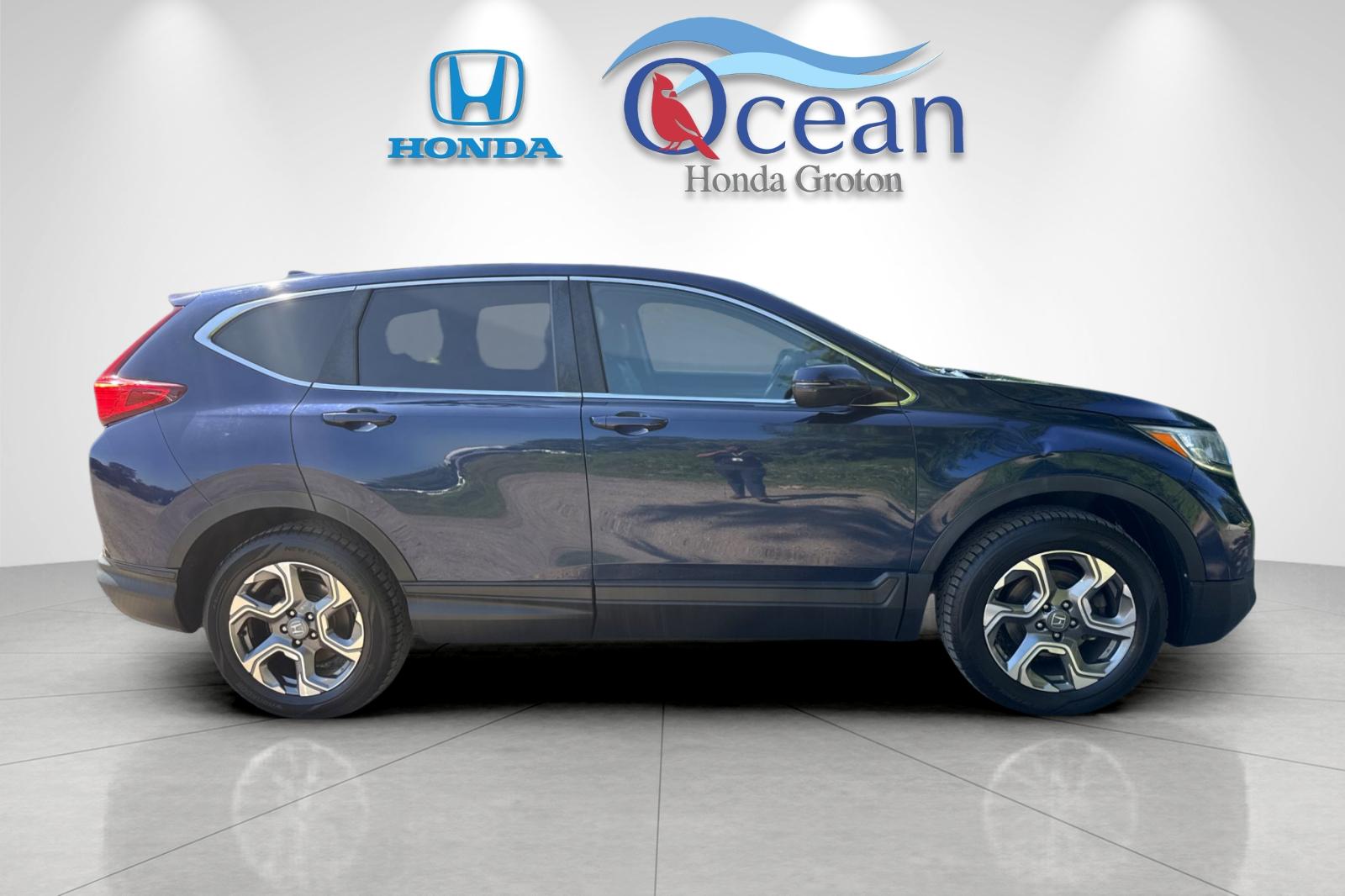 Used 2017 Obsidian Blue Pearl Honda EX-L image 2