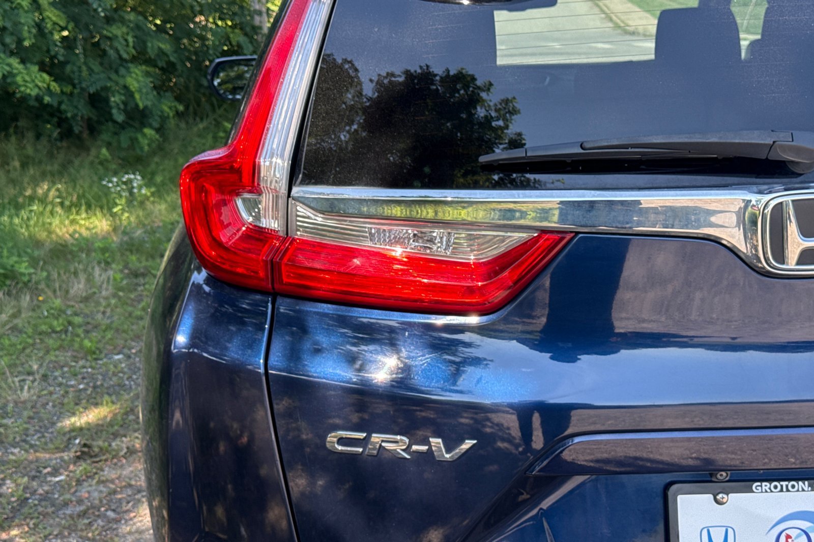 Used 2017 Obsidian Blue Pearl Honda EX-L image 27
