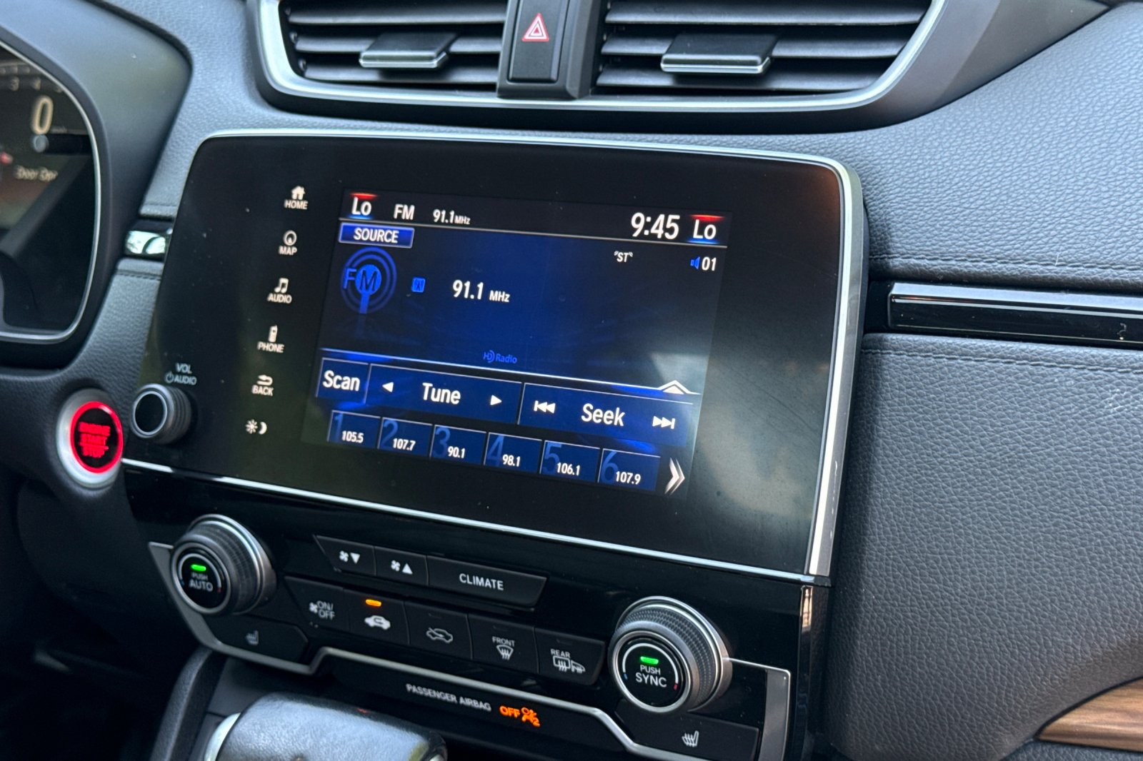Used 2017 Obsidian Blue Pearl Honda EX-L image 18