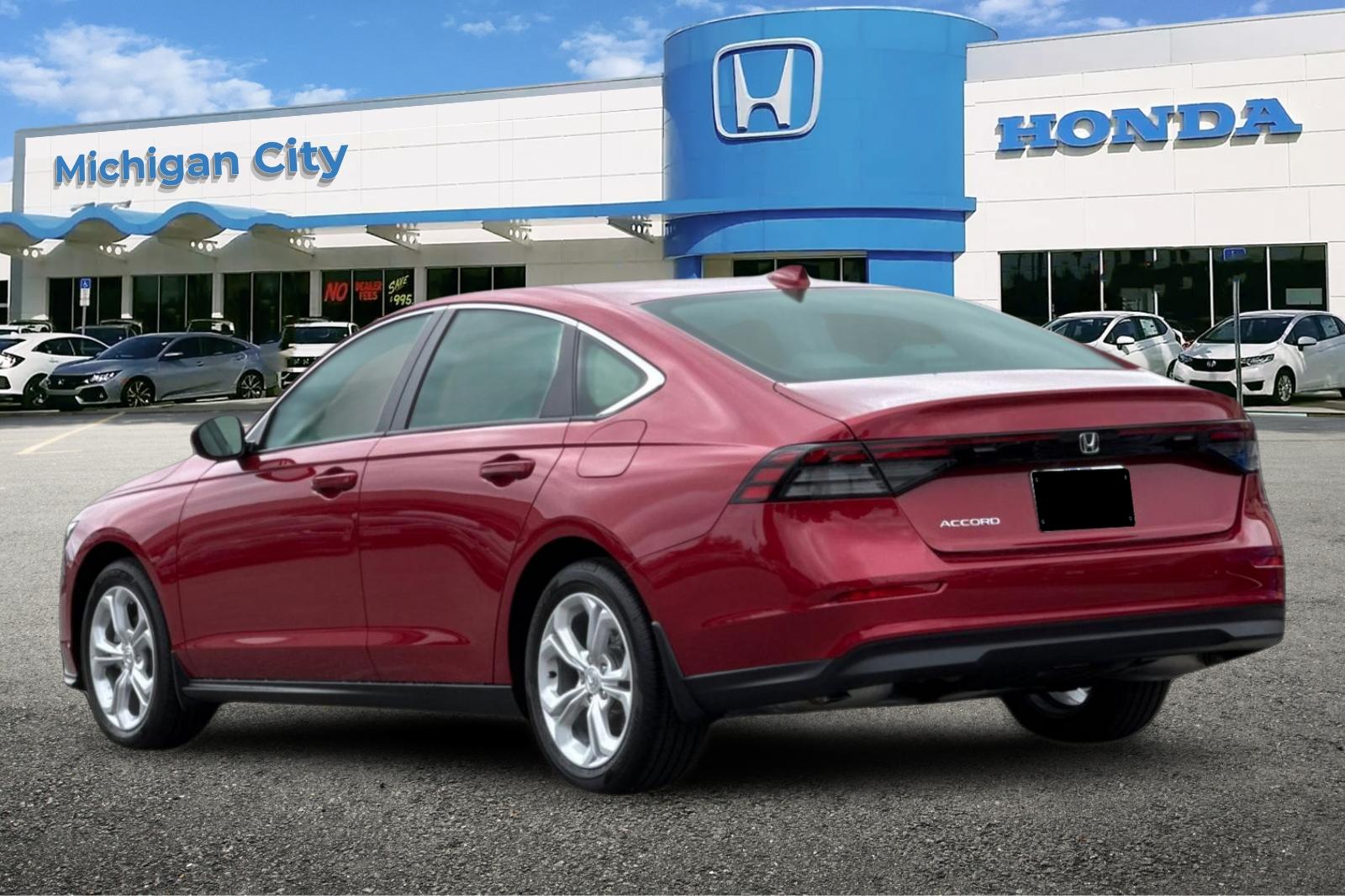 New 2026 Radiant Red Metallic Honda LX image 3