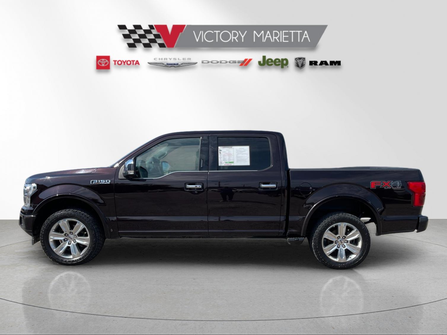 Used 2018 Red Ford Platinum image 2
