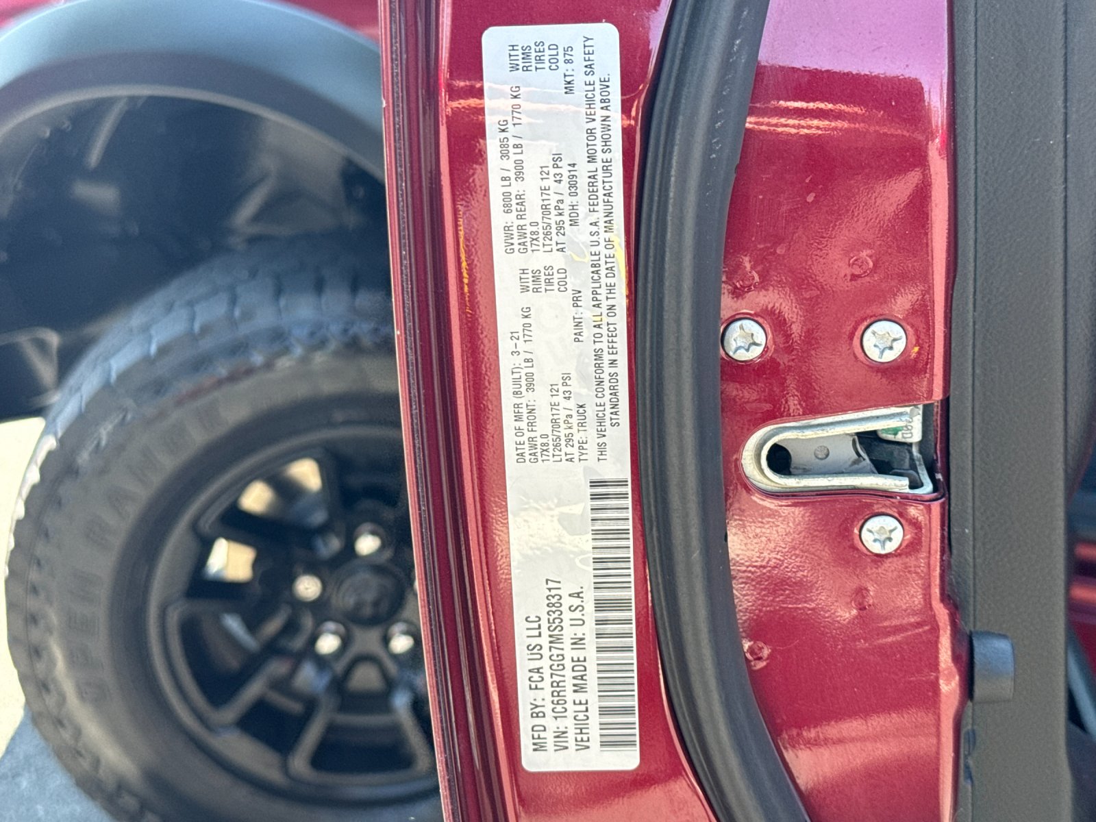 Used 2021 Red Ram Warlock image 27