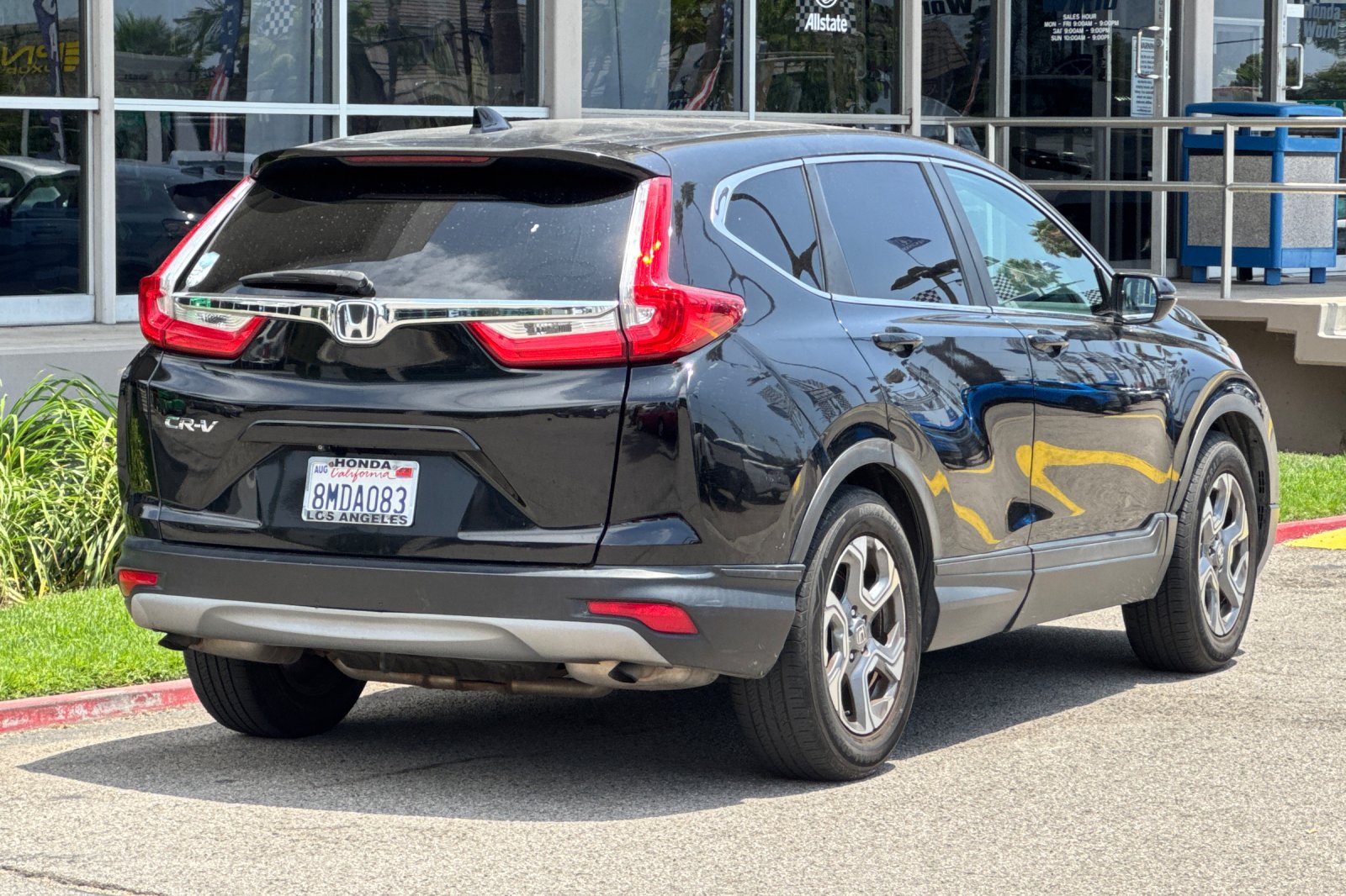 Certified Used 2019 Crystal Black Pearl Honda EX image 5