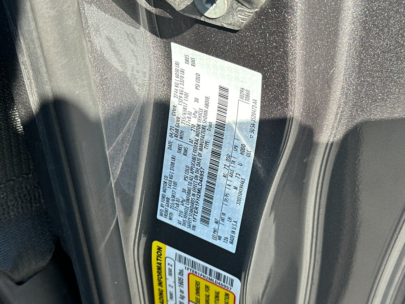 Used 2021 Gray Ford XLT image 26