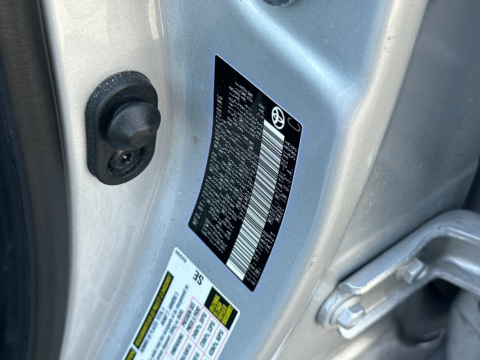 Used 2024 Silver Toyota LE image 26