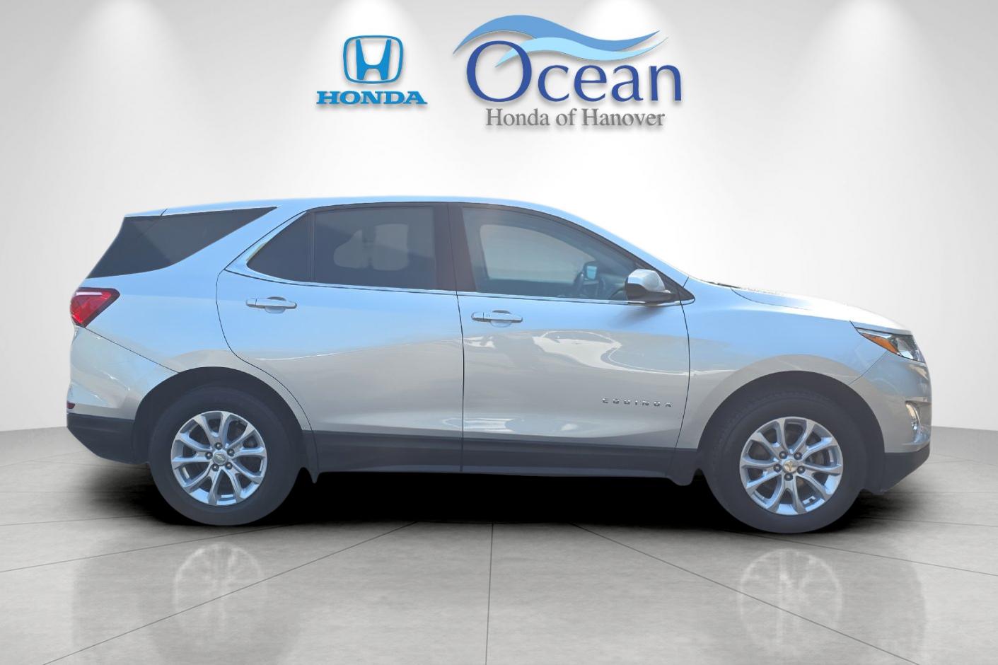 Used 2020 Chevrolet Equinox LT with VIN 3GNAXUEV3LS539860 for sale in Hanover, MA