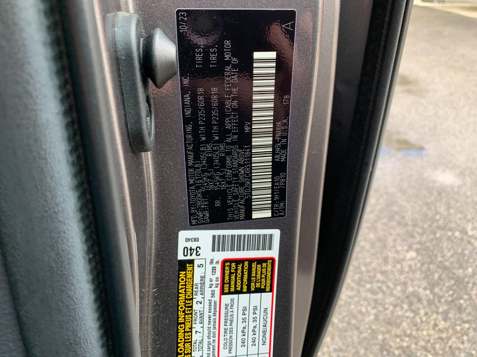 Certified Used 2024 Gray Toyota XLE image 35