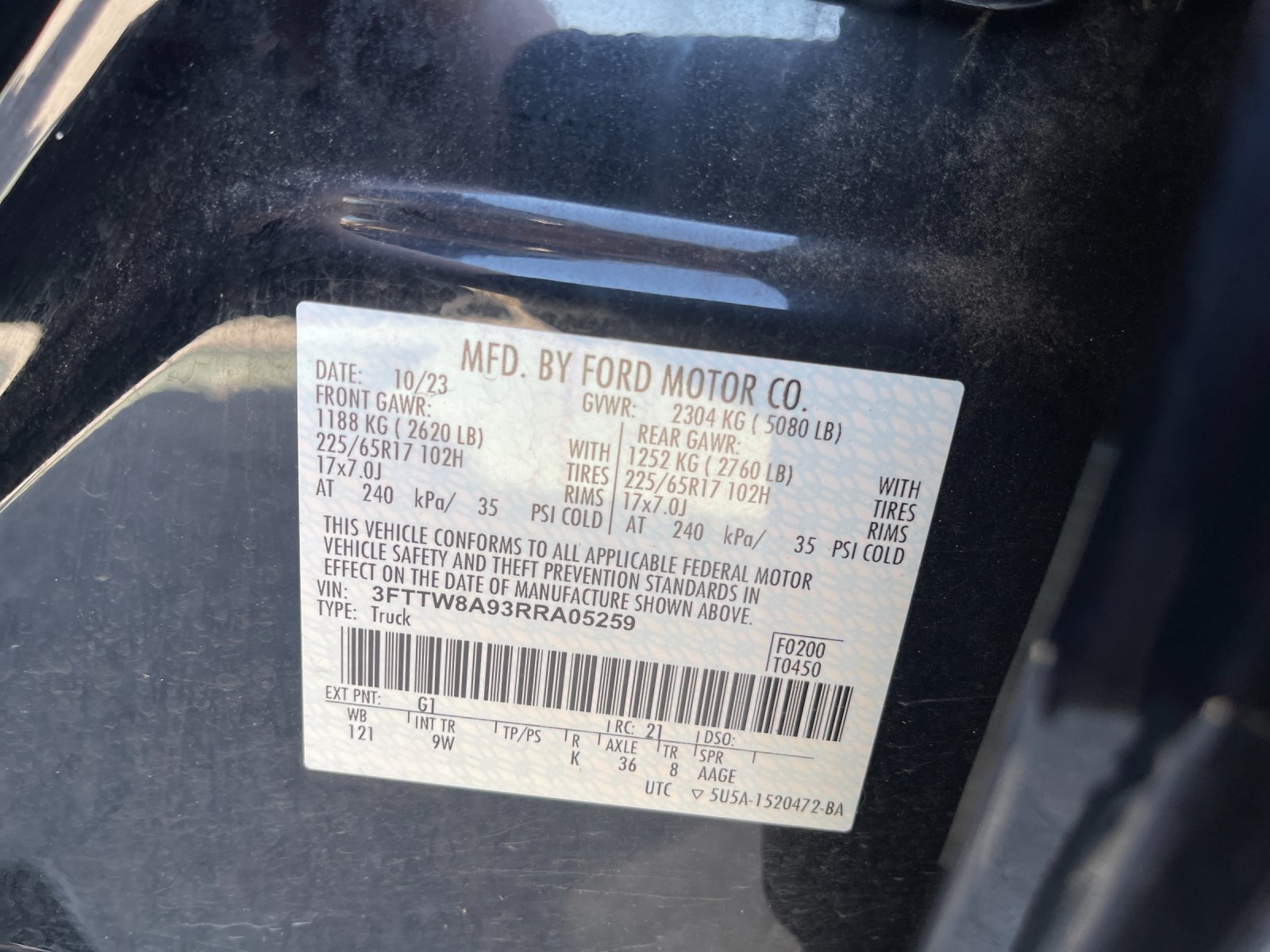 Used 2024 Black Ford XL image 30