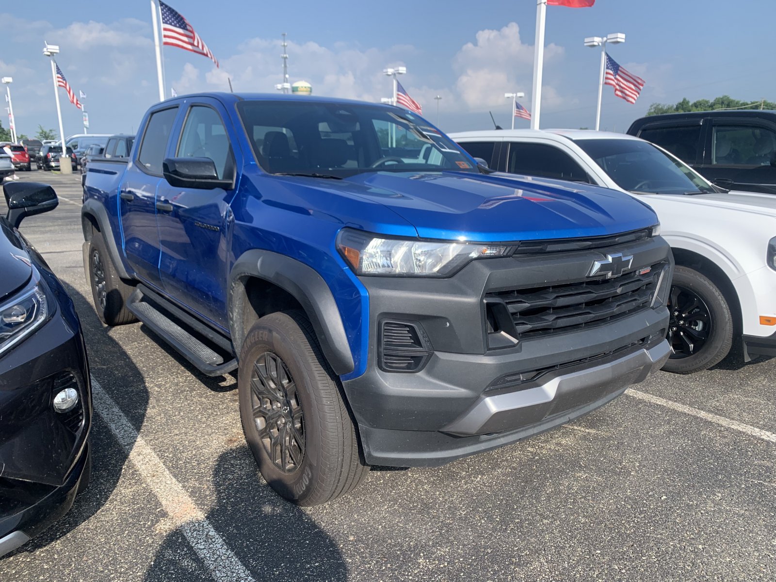 Used 2024 Blue Chevrolet Trail Boss image 2