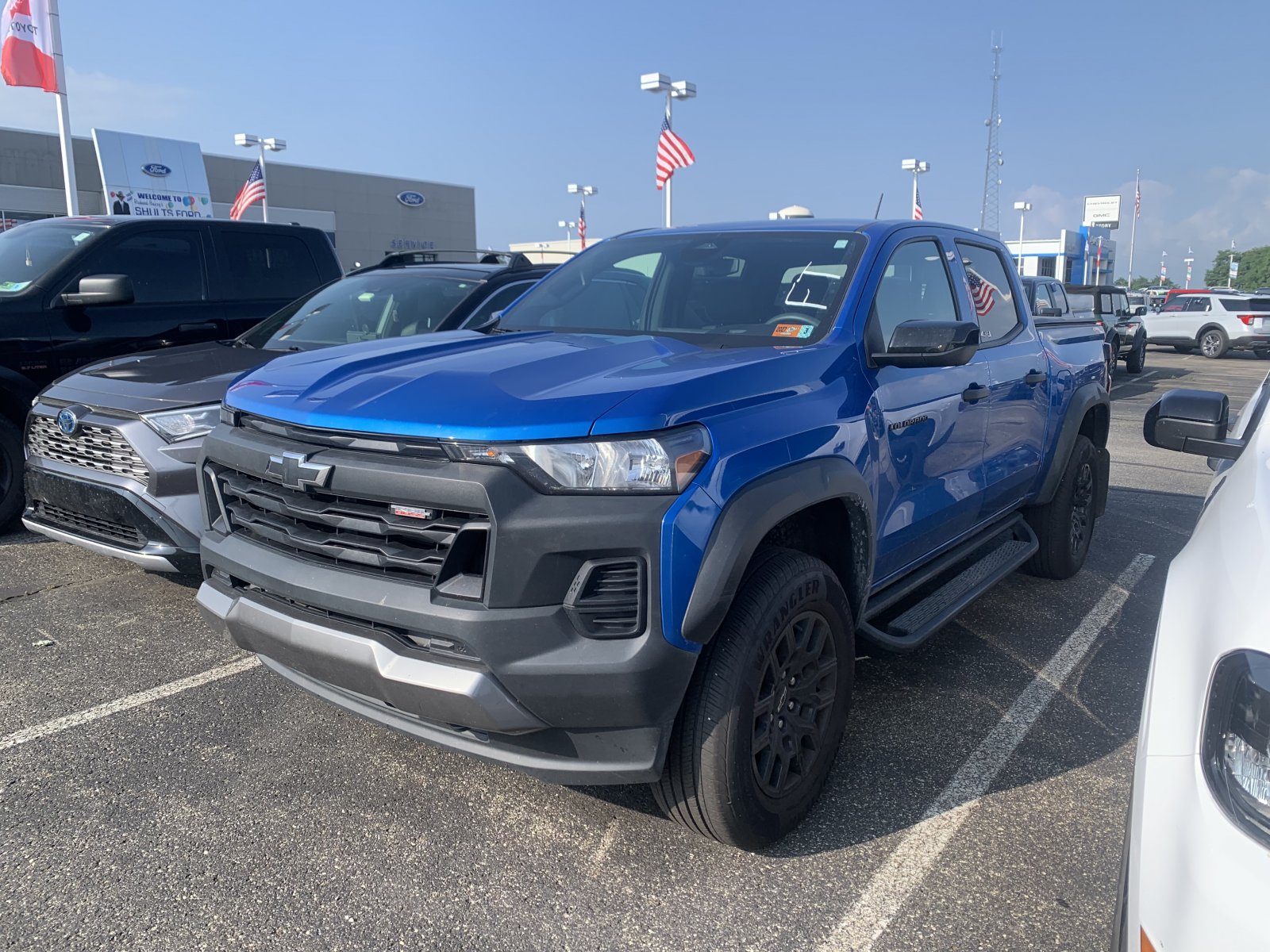 Used 2024 Blue Chevrolet Trail Boss image 6