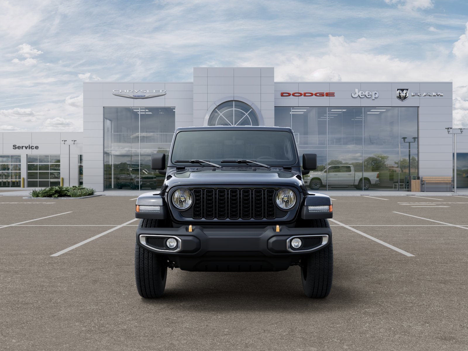 New 2026 Black Clear-Coat Exterior Paint Jeep 85th Anniversary Edition image 6
