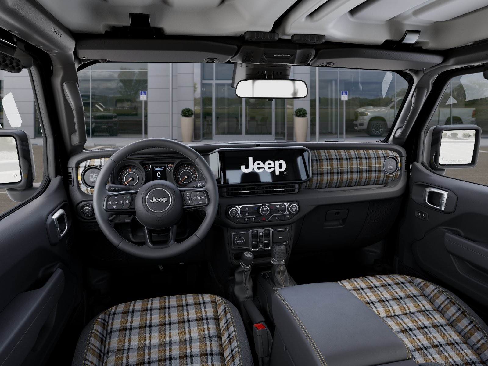 New 2026 Black Clear-Coat Exterior Paint Jeep 85th Anniversary Edition image 14