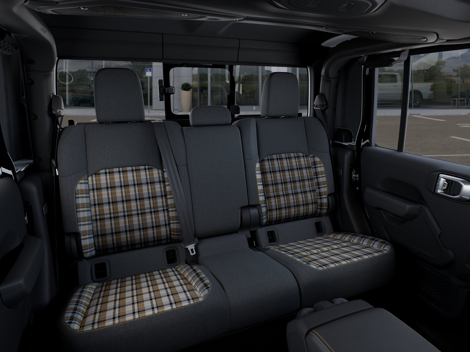 New 2026 Black Clear-Coat Exterior Paint Jeep 85th Anniversary Edition image 15
